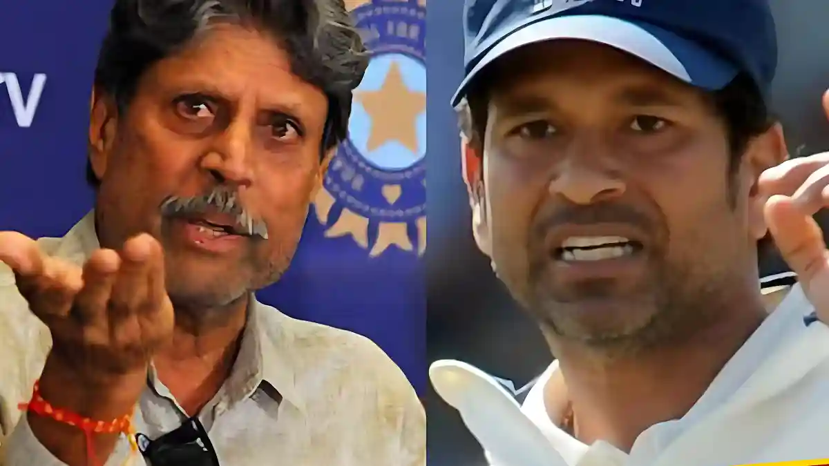 kapil dev on sachin