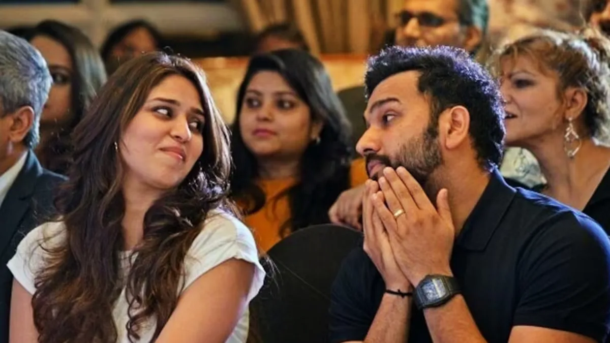 रोहित शर्मा ने पत्नी रितिका को आइसक्रीम के बहाने किया प्रपोज