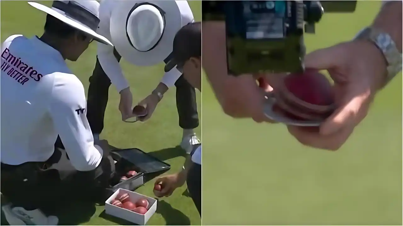 Ravi Shastri angry on ball change